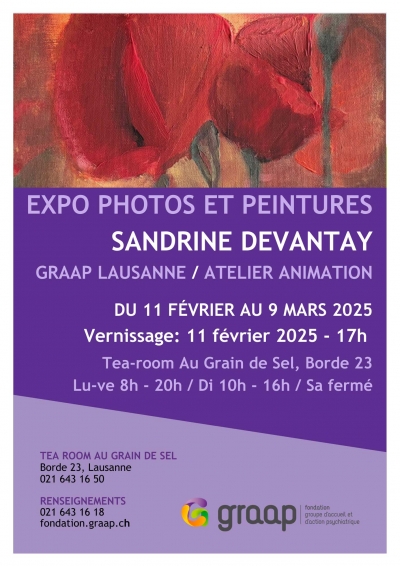 Exposition de photos et de peintures de Sandrine Devantay